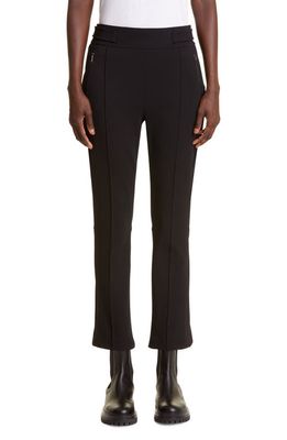 Max Mara Vortice Jersey Ankle Pants in Black