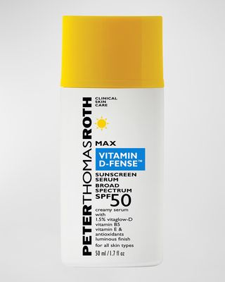 Max Vitamin D-Fense Sunscreen Serum with SPF 50, 1.7 oz.