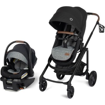 Maxi-Cosi® Tayla™ Max 5-in-1 Modular Travel System Stroller/Baby Car Seat in Onyx Wonder 