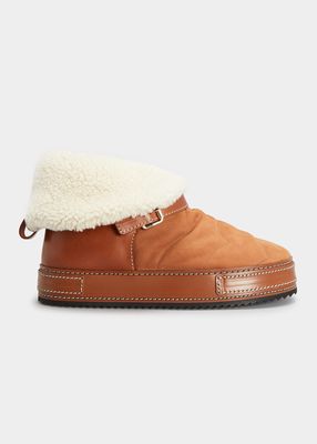 Maxie Fur-Lined Ankle Boots