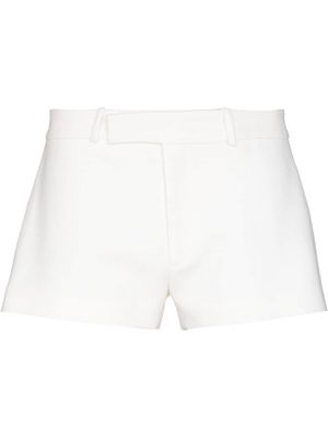 Maximilian Davis tailored mini shorts - Neutrals