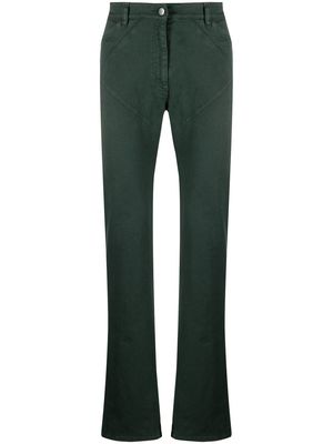 Maximilian Davis Telford straight-leg jeans - Green