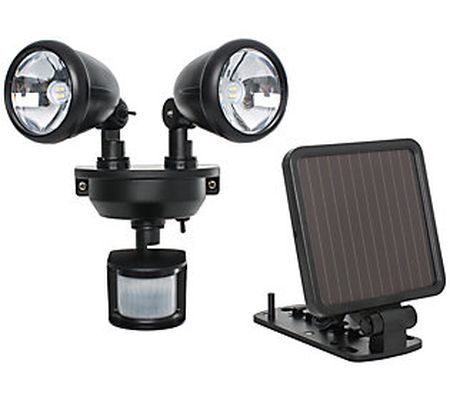 MAXSA Solar Motion Activated Dual Head Light