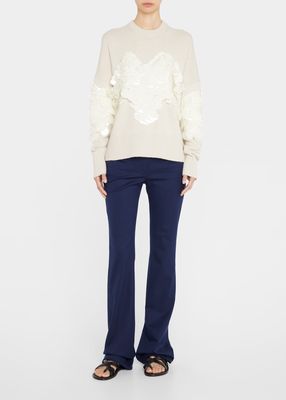 Mayim Sequin Embellished Sweater
