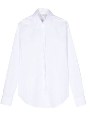 Mazzarelli poplin long-sleeved shirt - White