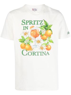 MC2 Saint Barth Arnott Spritz In Cortina cotton T-shirt - White