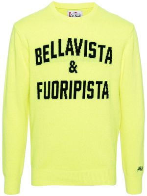 MC2 Saint Barth Bellavista & Fuoripista-intarsia jumper - Yellow