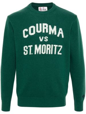 MC2 Saint Barth Courma vs St. Moritz-jacquard jumper - Green