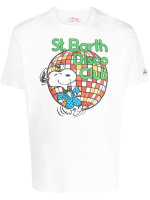 MC2 Saint Barth Disco Friend cotton T-shirt - White