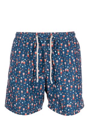 MC2 Saint Barth Double Spritz swim shorts - Blue