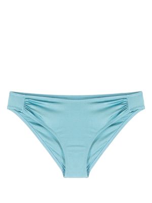 MC2 Saint Barth gathered-detail bikini bottoms - Blue