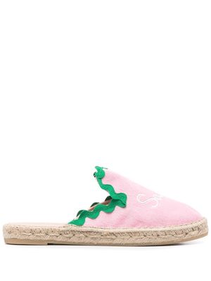 MC2 Saint Barth Isla Wave slippers - Pink