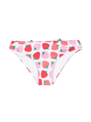 MC2 Saint Barth Kids bow-detail bikini bottoms - White