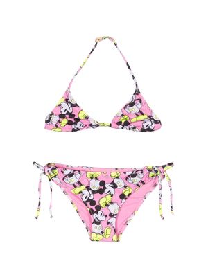 MC2 Saint Barth Kids cartoon-print bikini - Pink