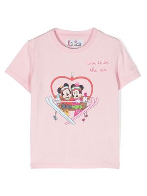 MC2 Saint Barth Kids graphic-print short-sleeve T-shirt - Pink