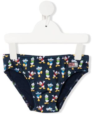 MC2 Saint Barth Kids graphic-print swim trunks - Blue