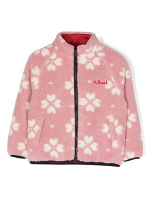 MC2 Saint Barth Kids Hello Kitty fleece jacket - Pink