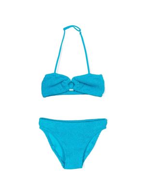 MC2 Saint Barth Kids Khloe bikini set - Blue