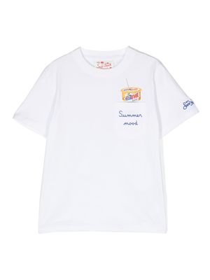 MC2 Saint Barth Kids lemon tea-print cotton T-shirt - White