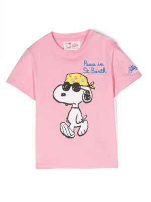 MC2 Saint Barth Kids Mykonos Vespa cotton T-shirt - Pink