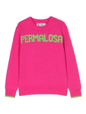 MC2 Saint Barth Kids Princess Permalosa jumper - Pink