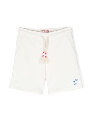 MC2 Saint Barth Kids Randle tassel-detail shorts - White