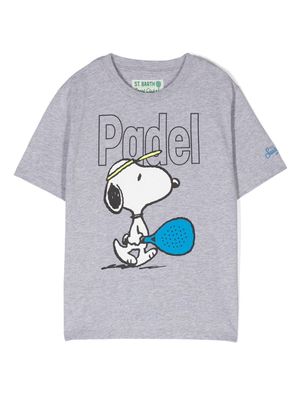 MC2 Saint Barth Kids Snoopy cotton T-shirt - Grey