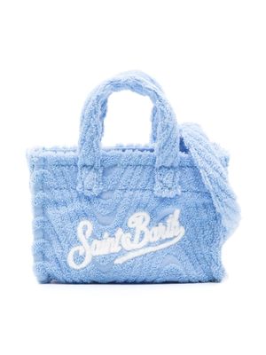 MC2 Saint Barth Kids terry-cloth key bag - Blue