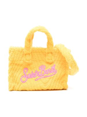 MC2 Saint Barth Kids terry-cloth key bag - Yellow