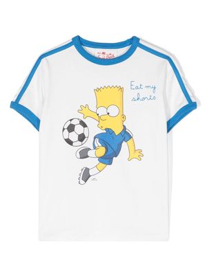 MC2 Saint Barth Kids x Simpsons Dean Jr cotton T-shirt - White