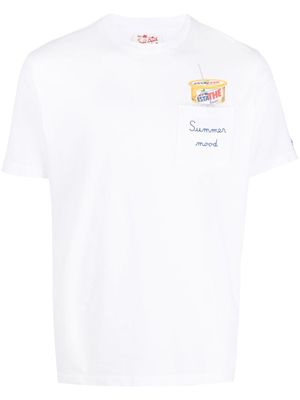 MC2 Saint Barth Lemon Tea-print T-shirt - White