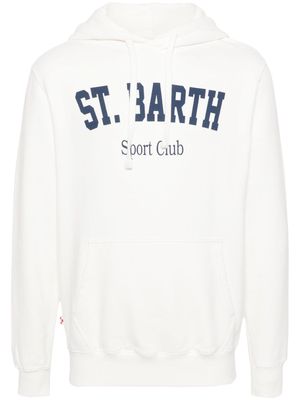 MC2 Saint Barth logo-print hoodie - White