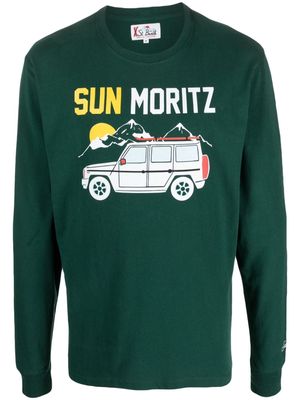 MC2 Saint Barth Luton Sun Moritz cotton sweatshirt - Green