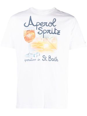 MC2 Saint Barth motif-print short-sleeve T-shirt - White