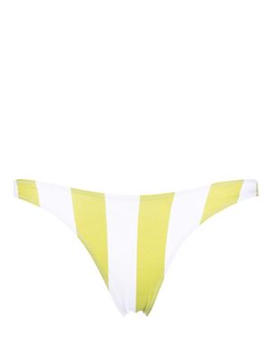 MC2 Saint Barth Naomi striped bikini bottoms - Green