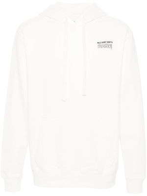 MC2 Saint Barth Pantone™ Special Edition cotton hoodie - White