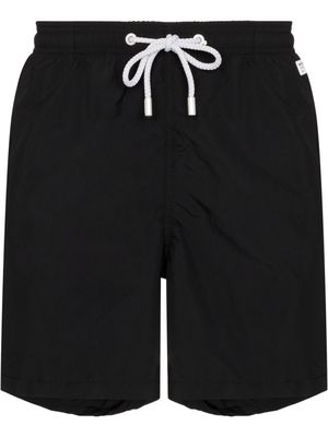 MC2 Saint Barth Pantone™ Special Edition logo-patch swim shorts - Black