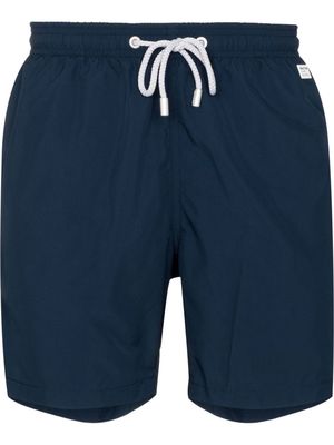 MC2 Saint Barth Pantone™ Special Edition logo-patch swim shorts - Blue
