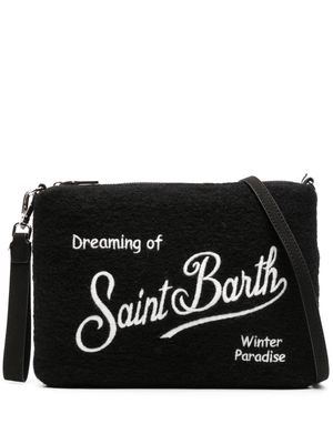 MC2 Saint Barth Parisienne logo-embroidery bag - Black
