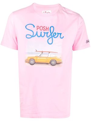 MC2 Saint Barth Posh Surfer graphic T-shirt - Pink