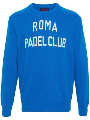 MC2 Saint Barth Roma Padel Club knitted jumper - Blue