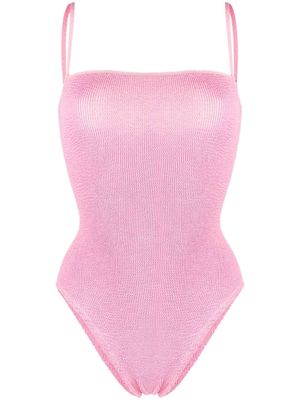 MC2 Saint Barth ruched-detail swimsuit - Pink