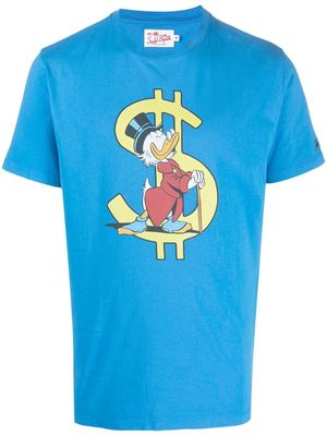 MC2 Saint Barth Scrooge Dollar short-sleeved T-shirt - Blue