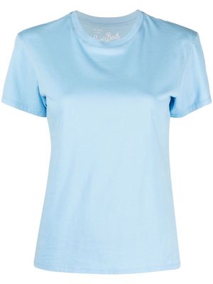 MC2 Saint Barth slogan-print short-sleeve T-shirt - Blue