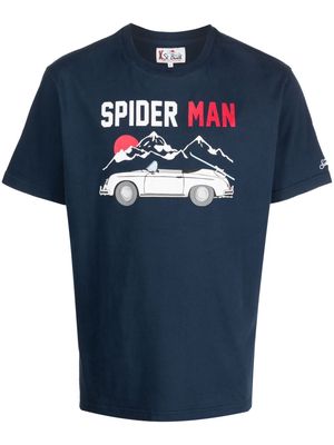 MC2 Saint Barth Spider Man cotton T-shirt - Blue