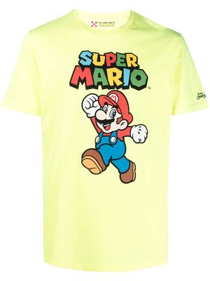 MC2 Saint Barth Super Mario print T-shirt - Yellow