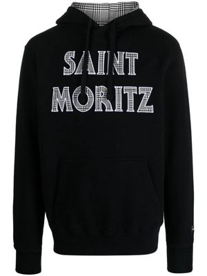 MC2 Saint Barth Tribeca Saint Moritz cotton hoodie - Black