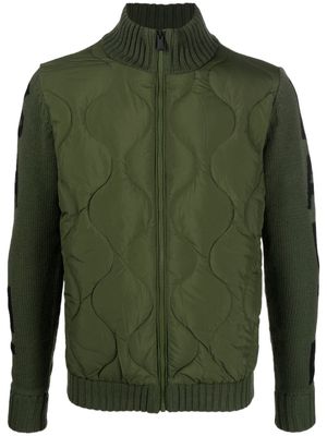 MC2 Saint Barth Whistler quilted-panel jacket - Green
