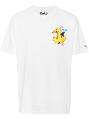 MC2 Saint Barth x Crypto Puppets cotton T-shirt - White