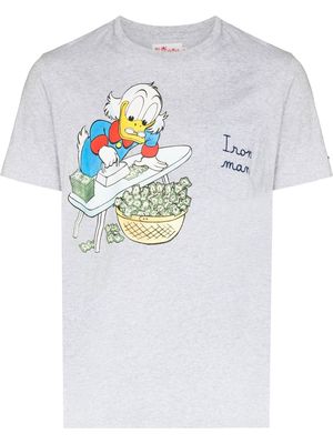MC2 Saint Barth x Disney cartoon-print cotton T-shirt - Grey